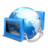 blue internet Icon